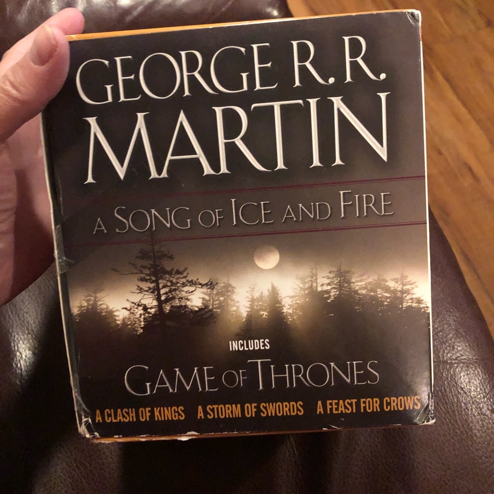 Game of Thrones A Song of Ice and Fire by George R.R. Martin Set of books 1-4.